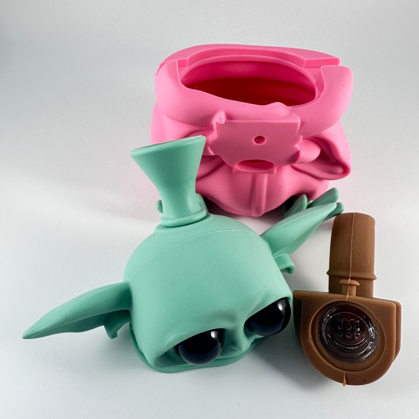 PINK BABY YODA BONG