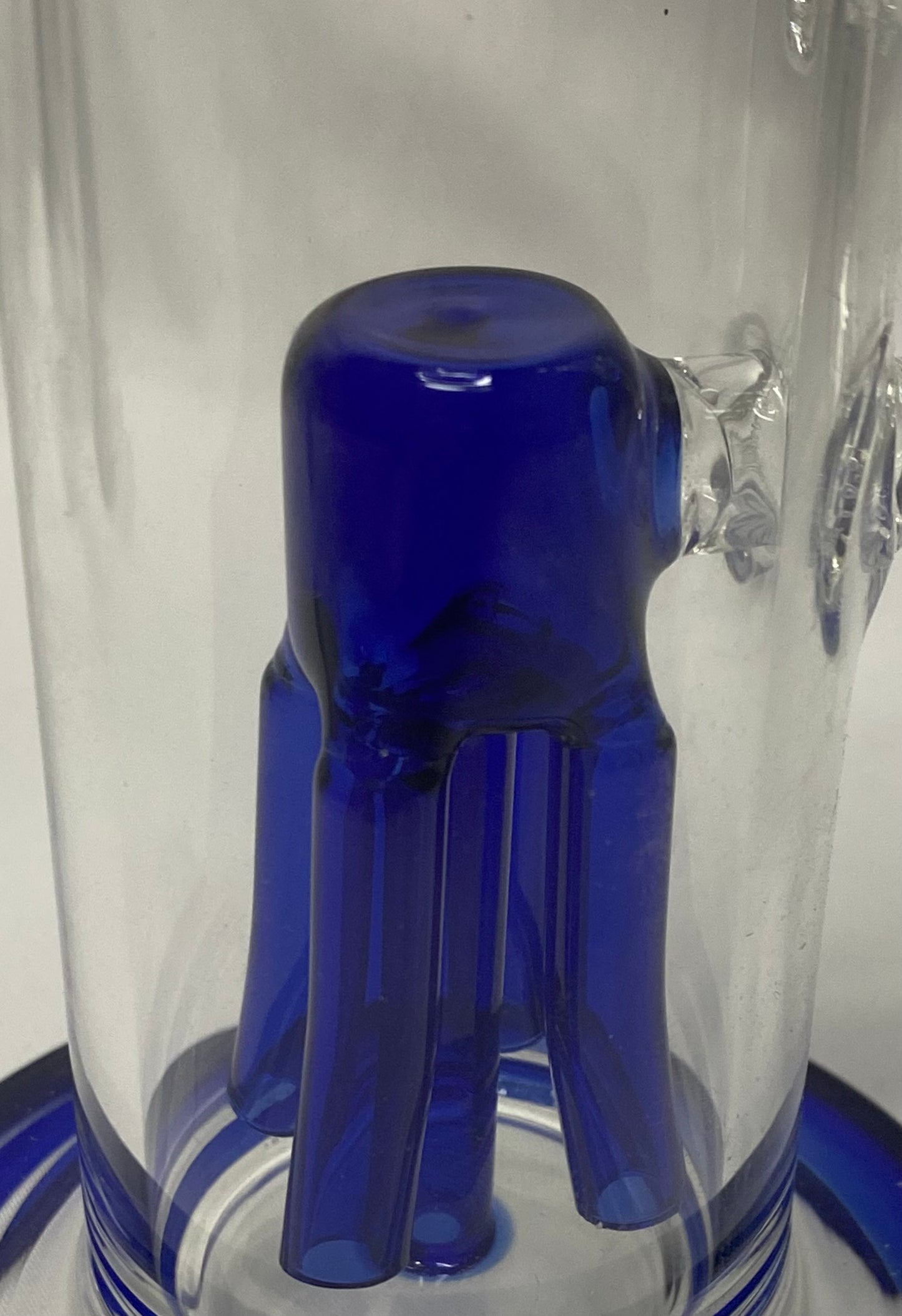 BLUE GLASS BONG