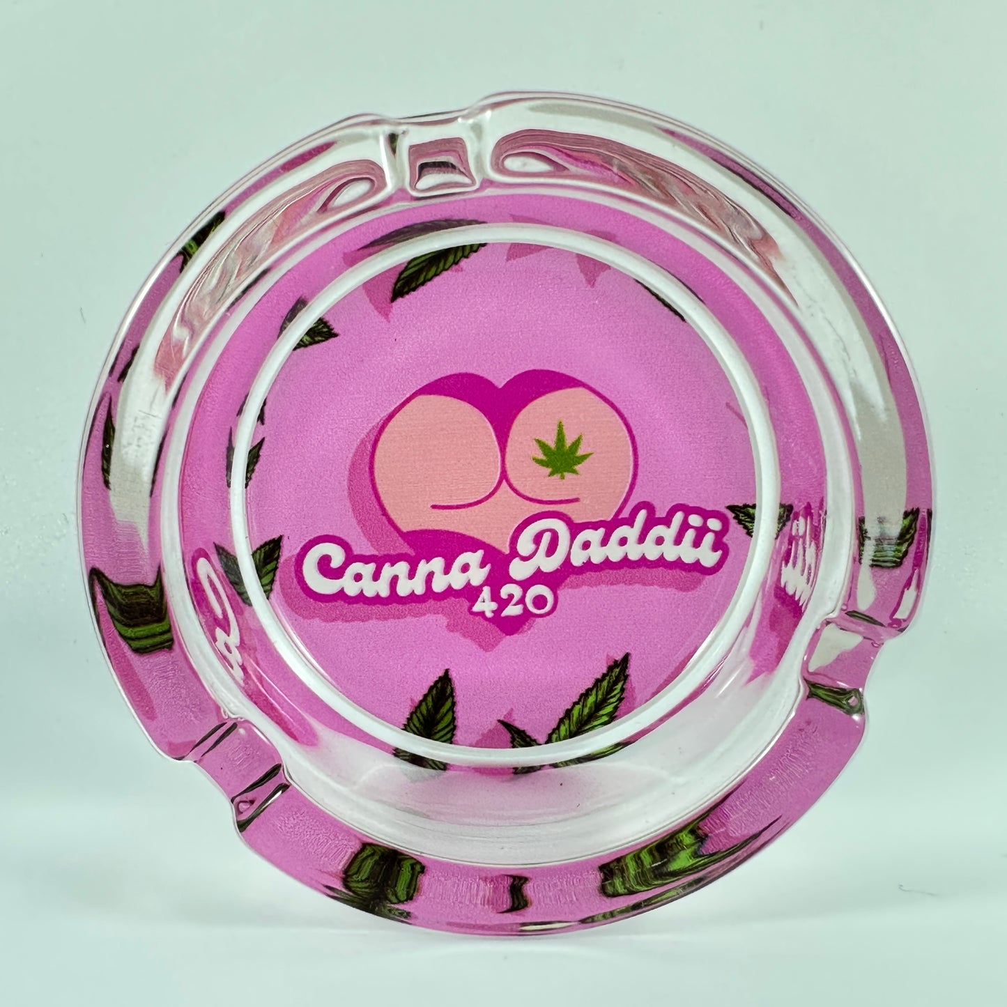 CANNI DADDII 420 GLASS ASH TRAY