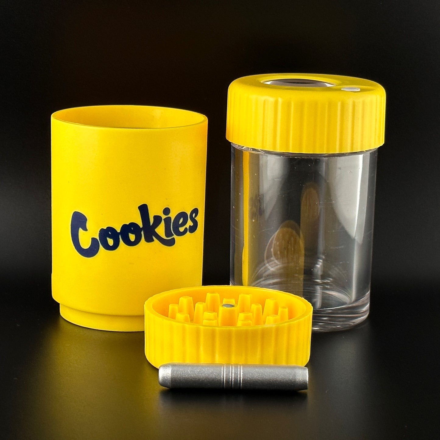 YELLOW 4 IN 1 UTILITY JAR