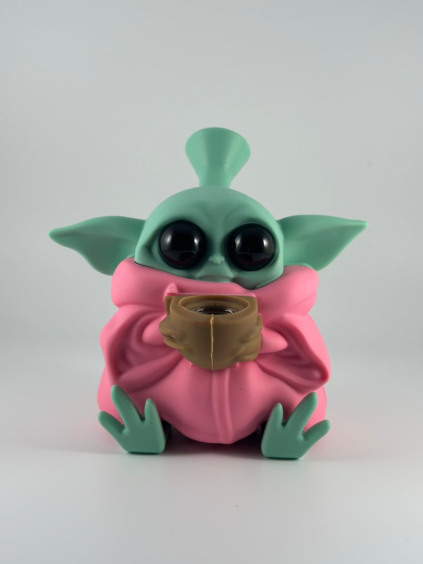 PINK BABY YODA BONG