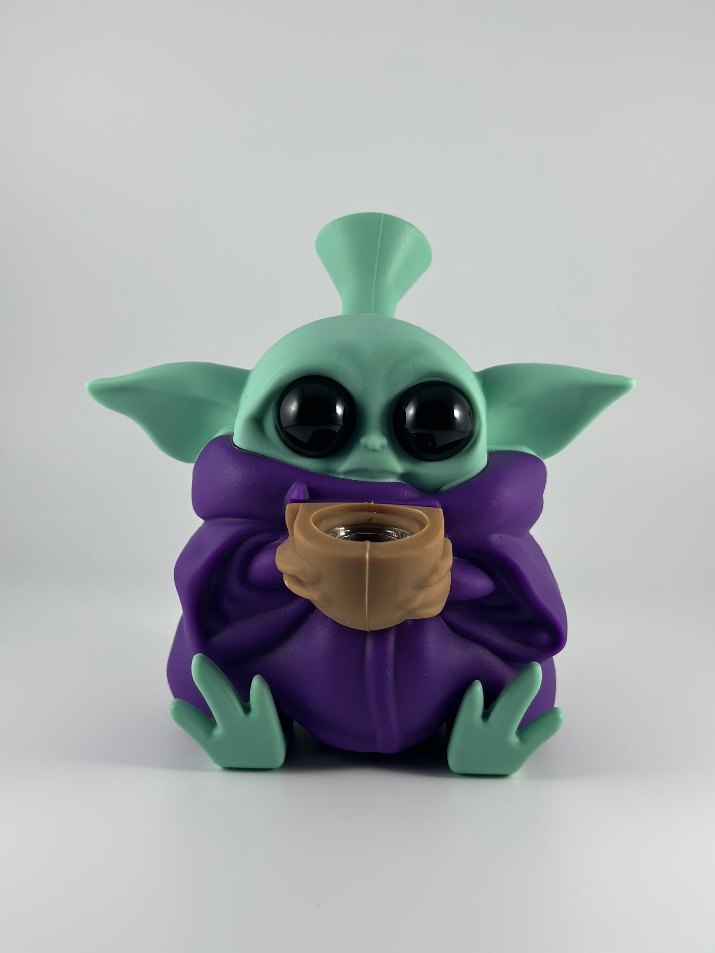 PURPLE BABY YODA BONG